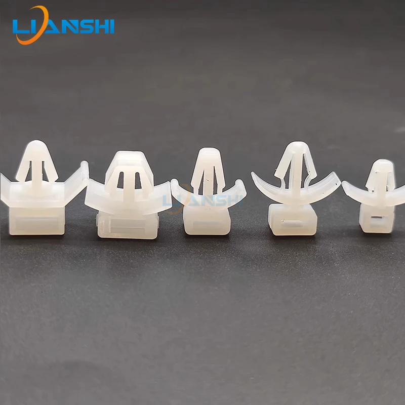 Ø6.4mm CCM-1 CCM-1S CCM-4 CCM-5 CCM-6 CCM-8 Nylon Push Mount Cable Tie Base Fits Cars Trucks Wire Harness Organization Kits OEMs