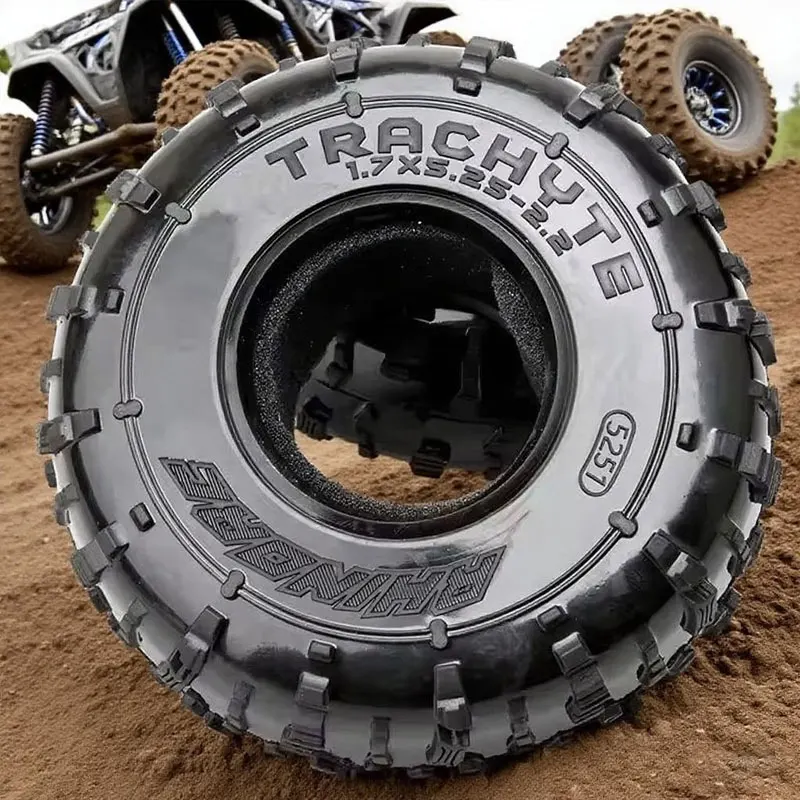 

RHINO 2-Pairs Competition Tire Set 1.7"x5.25" 2.2 Inch Sticky Off Road ATV/UTV Racing Tracks Durable Mud Sand Performance Cars​