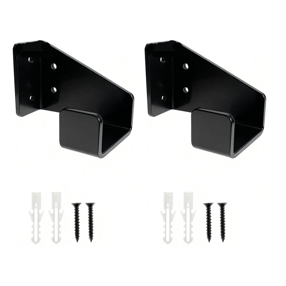 Chainsaw Wall Mount Rack For Heavy-Duty Storage In Garden Or Workshop – Metal Hook, Black Or Orange
