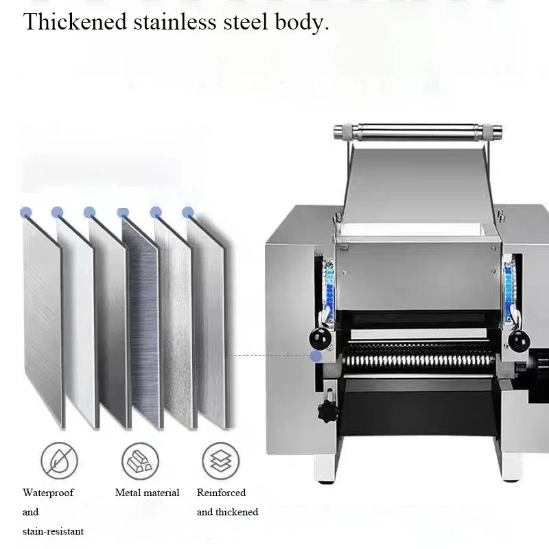 Noodle Commercial Desktop Kneading And Cutting Electric Noodle Press Machine Dumpling Skin Machine
