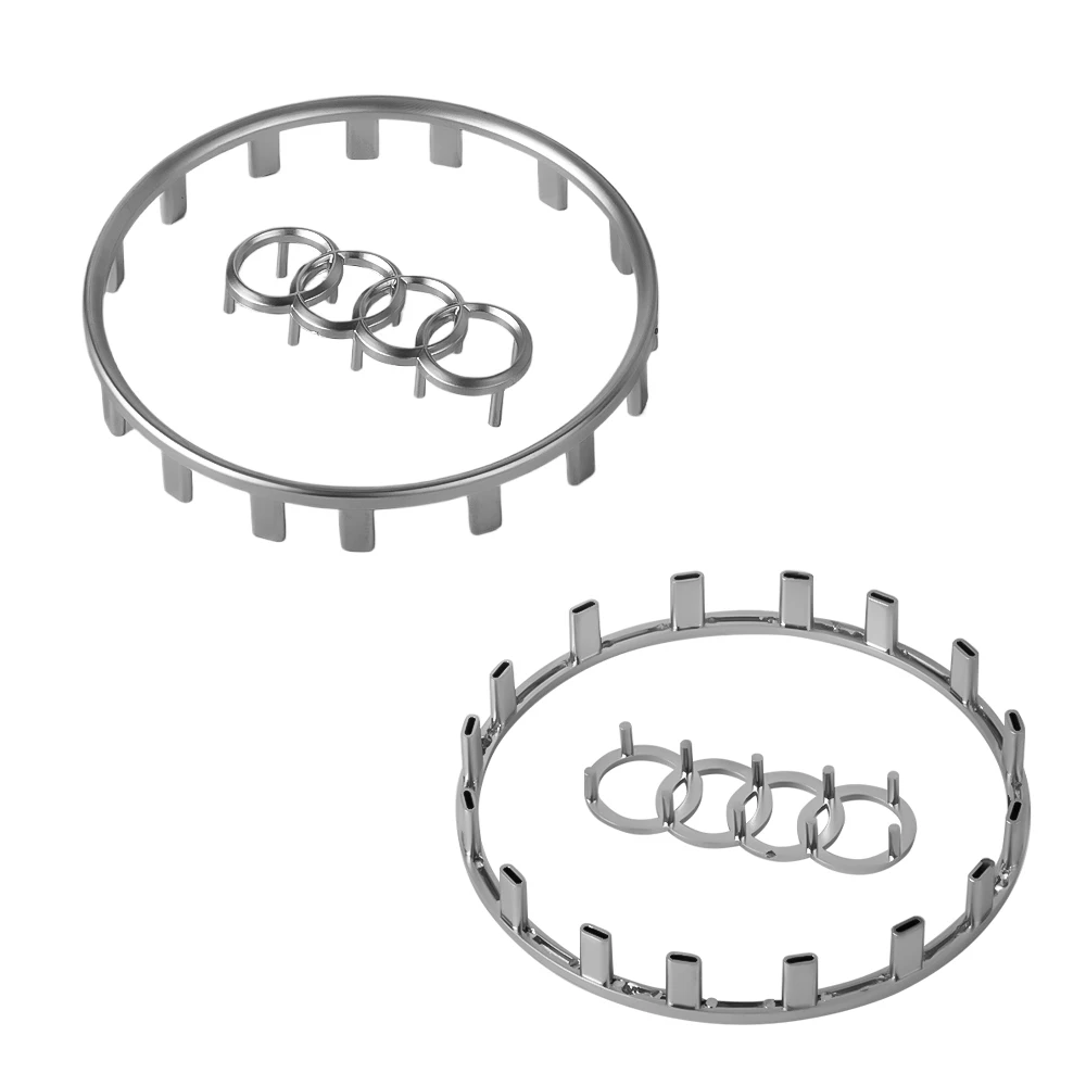 

Car Steering Wheel Badge Decor Cover For AUDI Q3 2012-2018 A4L 2013-2016 Q5 2013-2018 Q7 A7 2011-2016 A3 2014-2016 A6L 2016-2018