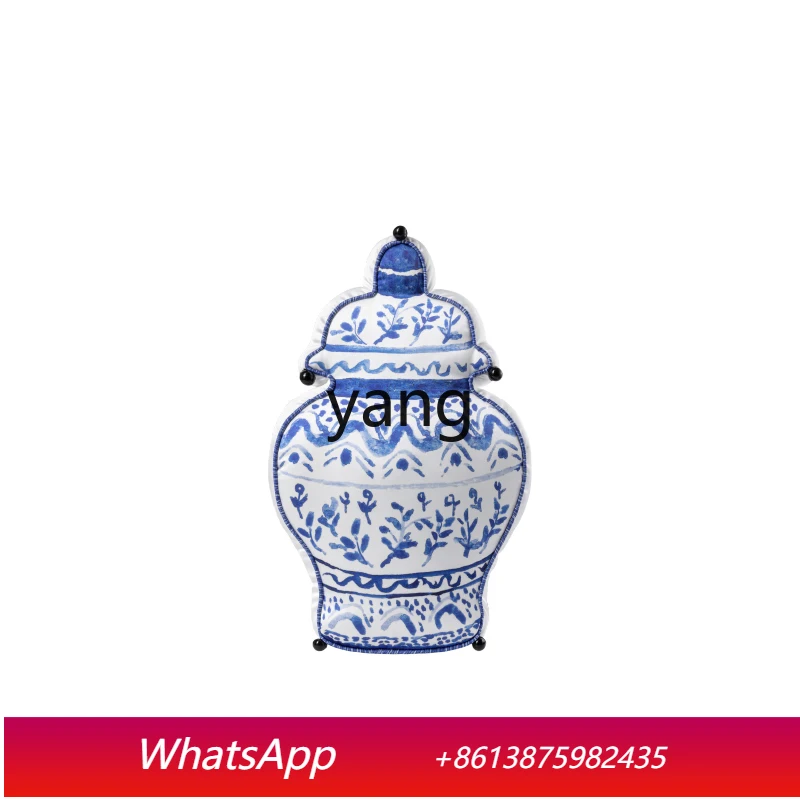 

Декоративная подушка LTT нестандартной формы, в форме банки, для украшения гостиной, китайский домашний декор, креативное тканевое украшение, подушка-орнамент.