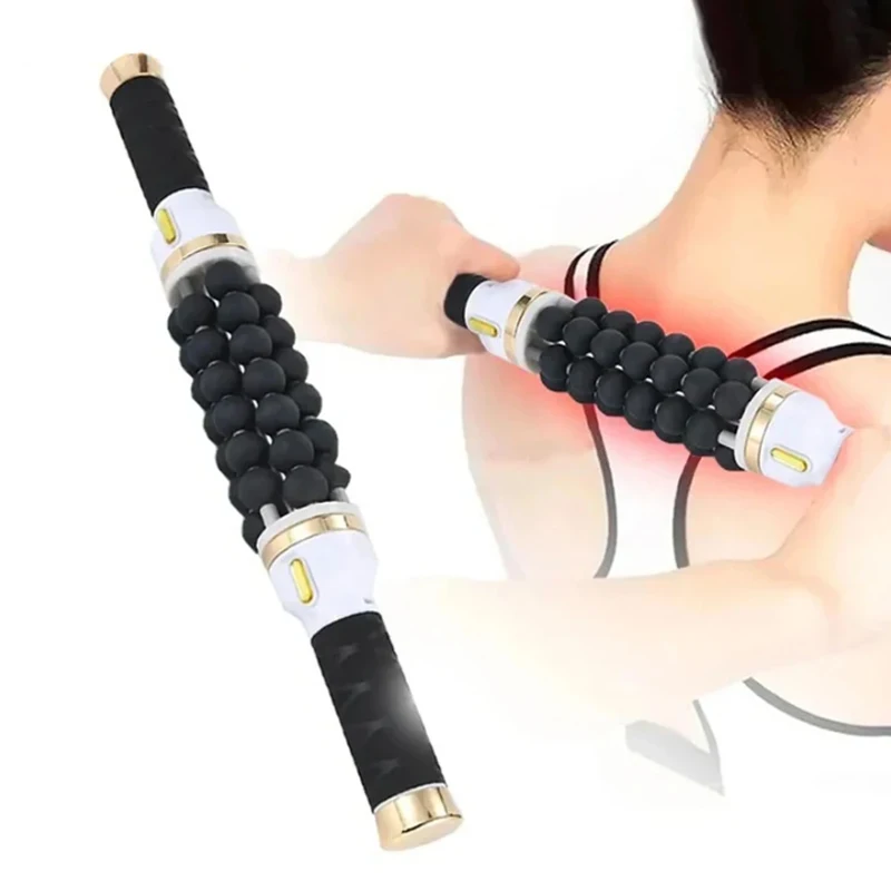 Rouleau électrique de Massage roulant à haute fréquence 40W, pour le corps musculaire, relaxant, Fitness, Anti-Cellulite, Machine amincissante pour femmes