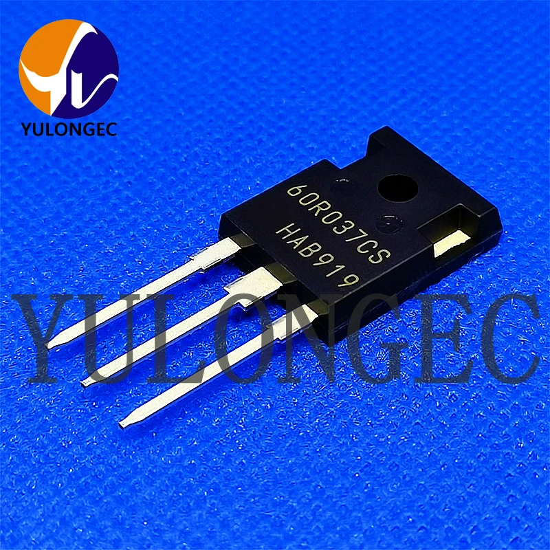 

5PCS IPW60R037CSFD N-Channel Power MOSFET 54A/600V 37mOhms Chip TO-247 60R037CS Original