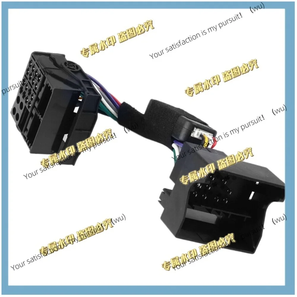 AU04 Car RCD330 MIB RCD510 Multi-Function Steering Wheel Button Control Adapter for Golf 5, 6, Jetta MK5, Touan, Kaidi