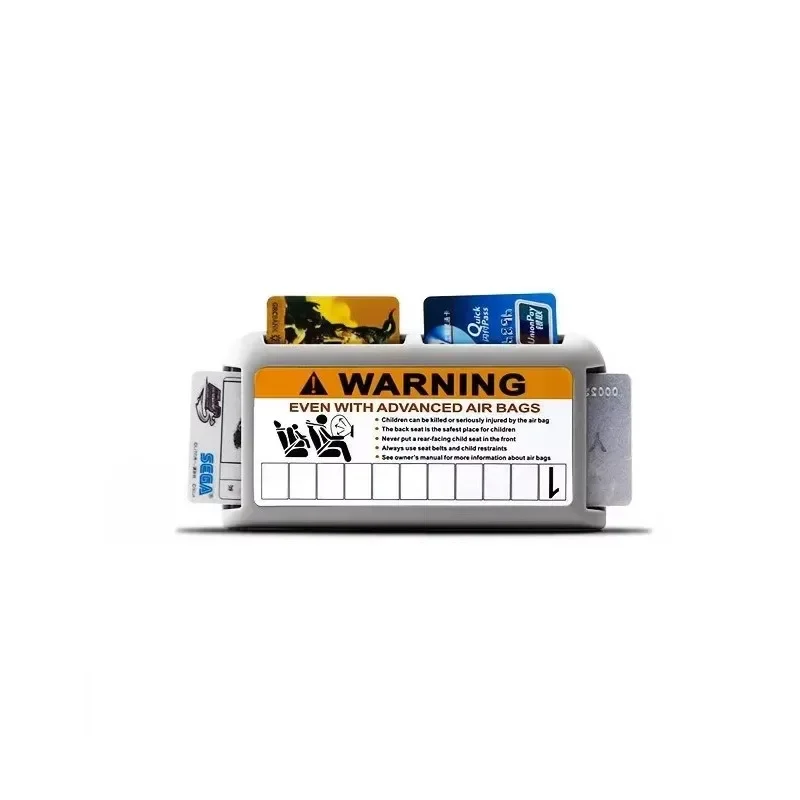 For All Car Temporary Parking Number Plate Dedicated Sun Visors Business Card Holder Sunshading Board Clip Accessories Sticker