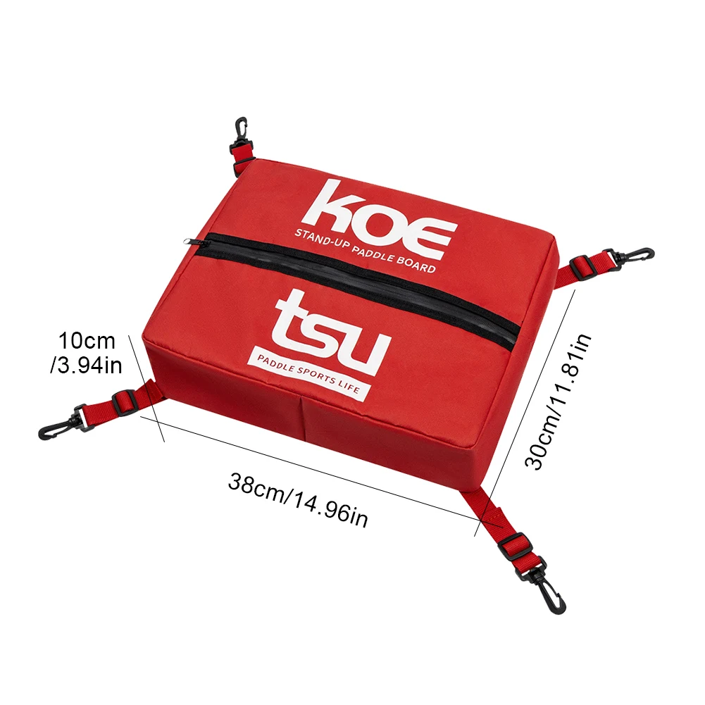 Paddleboard Storage Bag Waterproof Deck Cooler Pouch Sup Paddle Board Accessories Bag for Paddleboarding Camping Kayaking image 6