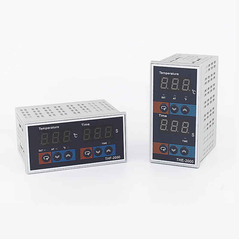 Time and Temperature thermostat Integration Control Instrument Relay SSR THF-2000 AC85-AC265V K-type PID Controller