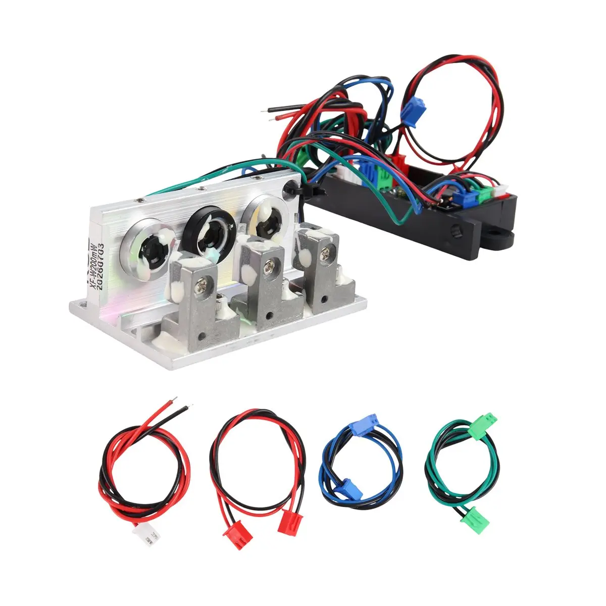 RGB 200MW Combined White Light Laser Module Animation Stage Lamp Full Color Laser Parts