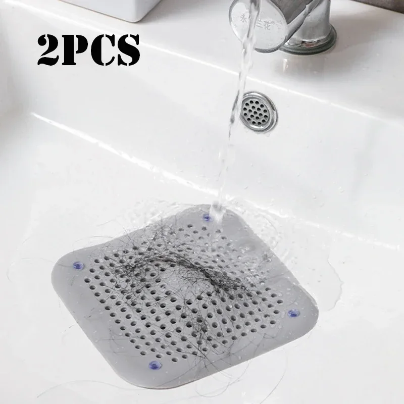 

Shower Drain Covers Silicone Tube Drain Hair Catcher Stopper With Sucker For Bathroom Kitchen Filter Trap Home Drain Protectors