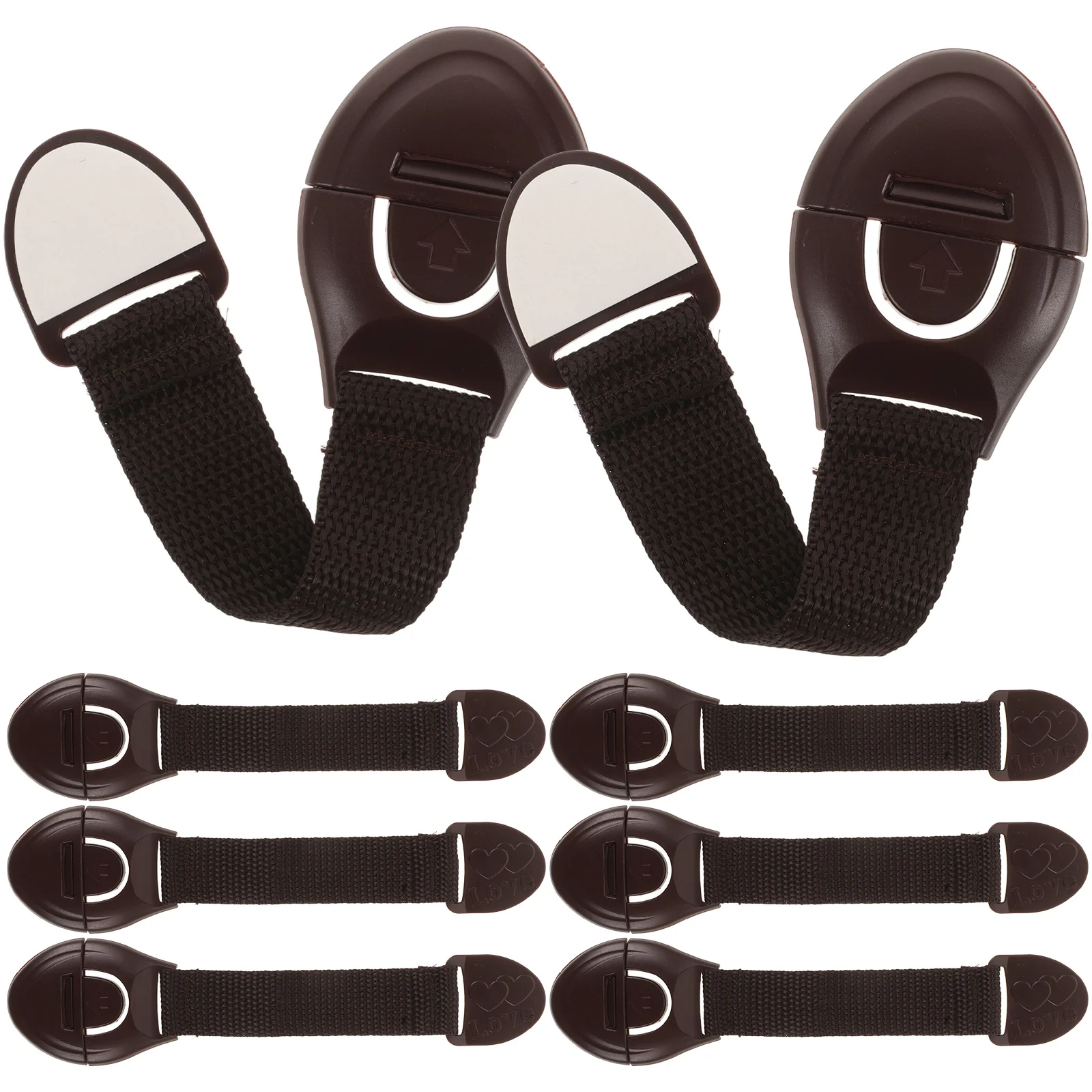 12 قطعة قفل أمان أشرطة قماش متعددة الوظائف الطفل برهان خزانة درج الثلاجة نافذة أقفال الأبواب أقفال أمان طفل صغير