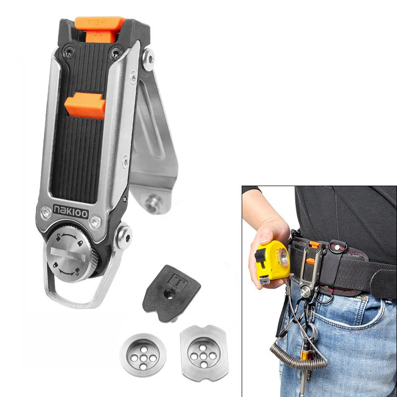 Universal for Tajima Quick Hanging Drill Tape Buckle Electrian Quick Hanging Metal Quickly Release Safe Multi-purpose Tool Parts