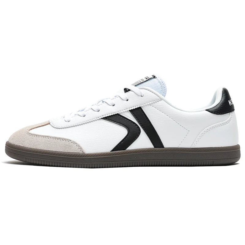 Lightweight Retro Training Sneakers - White Casual Sports Shoes