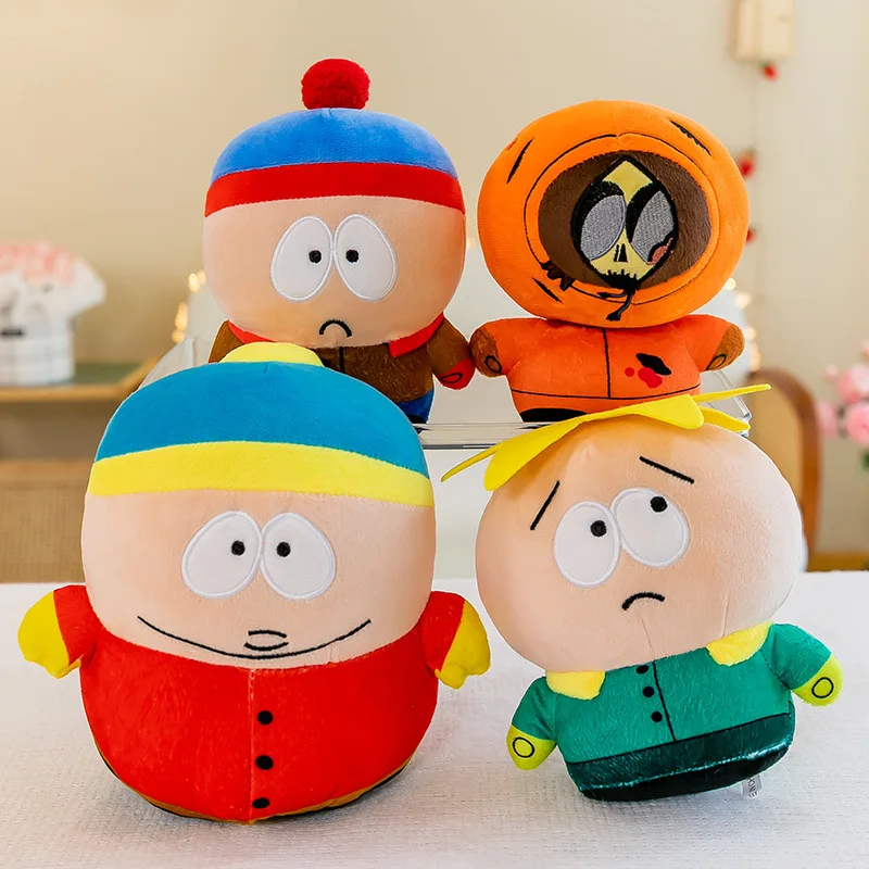 20cm South North Parks Plush Toys cartoon Plush Doll Stan Kyle Kenny Cartman Plush Pillow Peluche Toys Children Birthday Gift