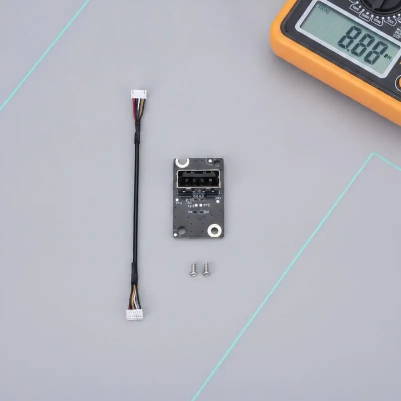 USB Interface Board with Connecting Cable & Mounting Screws Compatible with H2D H2S H2C 3D Printer Repair Upgrade Parts