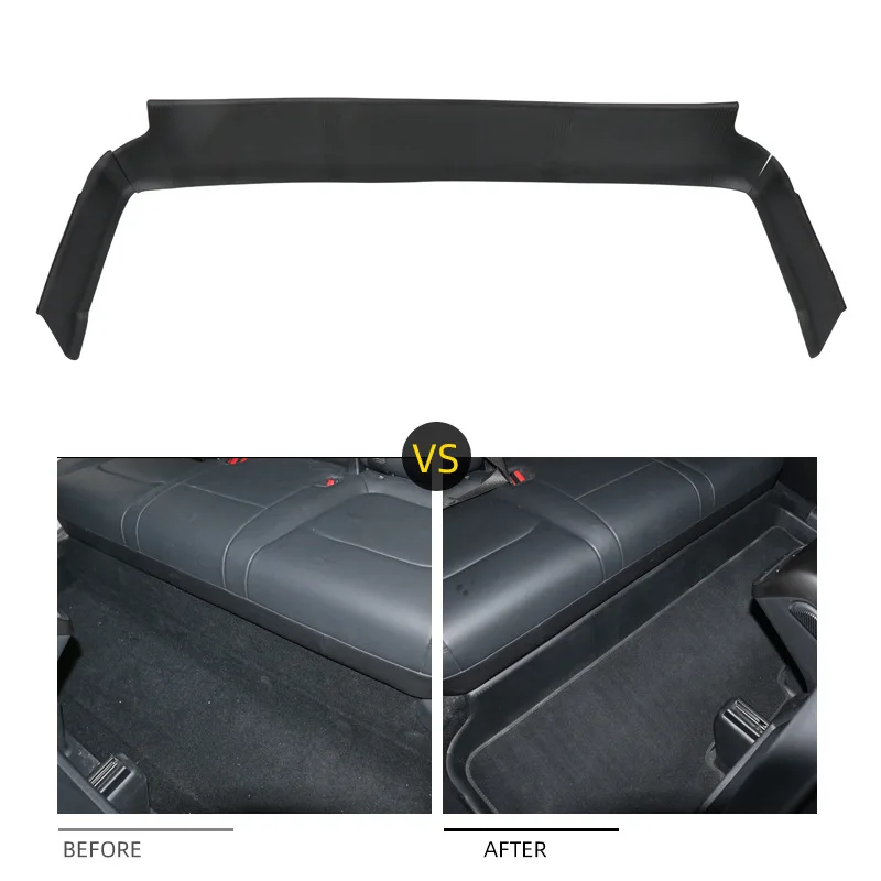 

Rear Seat Lower Anti Kick Pad Protection Panel Interior Trim Strip Corner Protection Retrofit Accessories