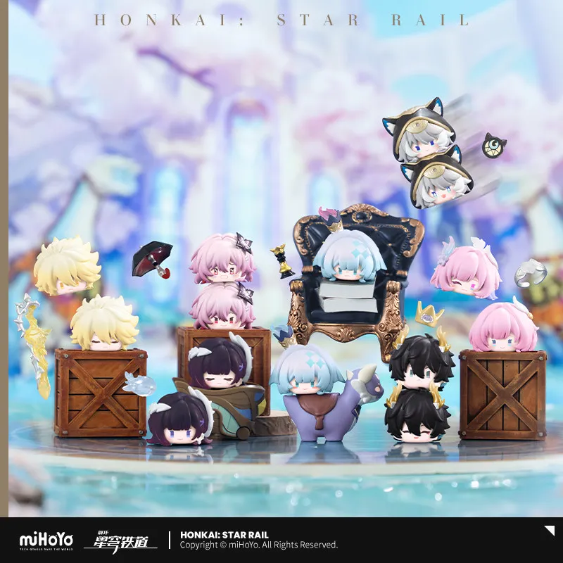 Mihoyo Honkai Star Rail Amphoreus' Saga Of Heroes Super Stacking Blind Box Serie 2 Anime-Figur Sammlermodell Fan-Geschenk