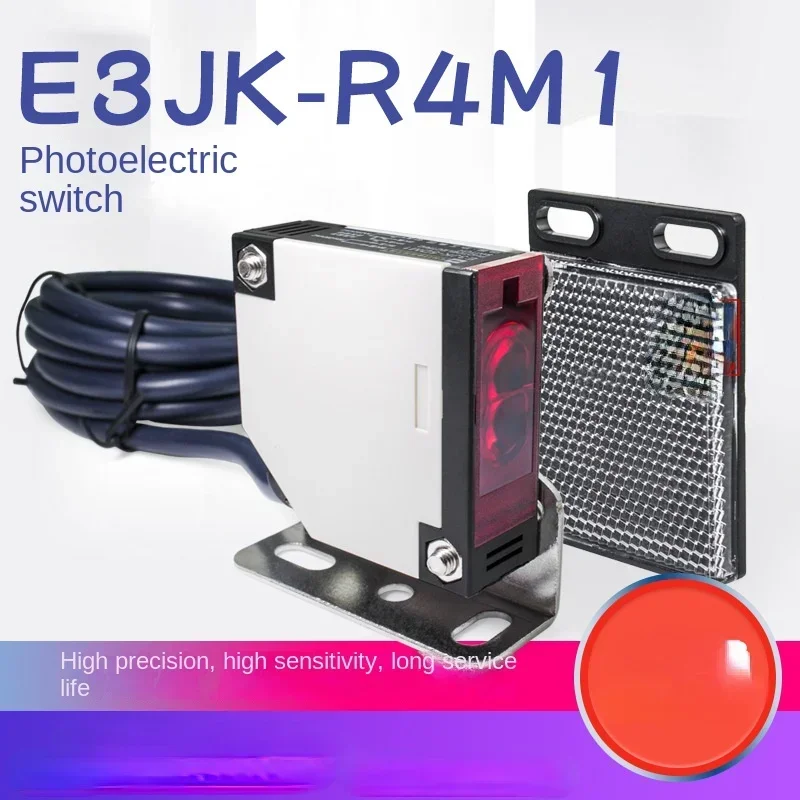 E3JK-R4M1 Lens Reflective Photoelectric Switch Sensor AC DC Induction Switch