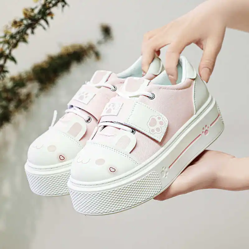 

Thick Sole Spring Moccasin Woman Shoes Golf Women Sneakers Flat Sneakers Large Size Women's Sports Pretty Sneachers
