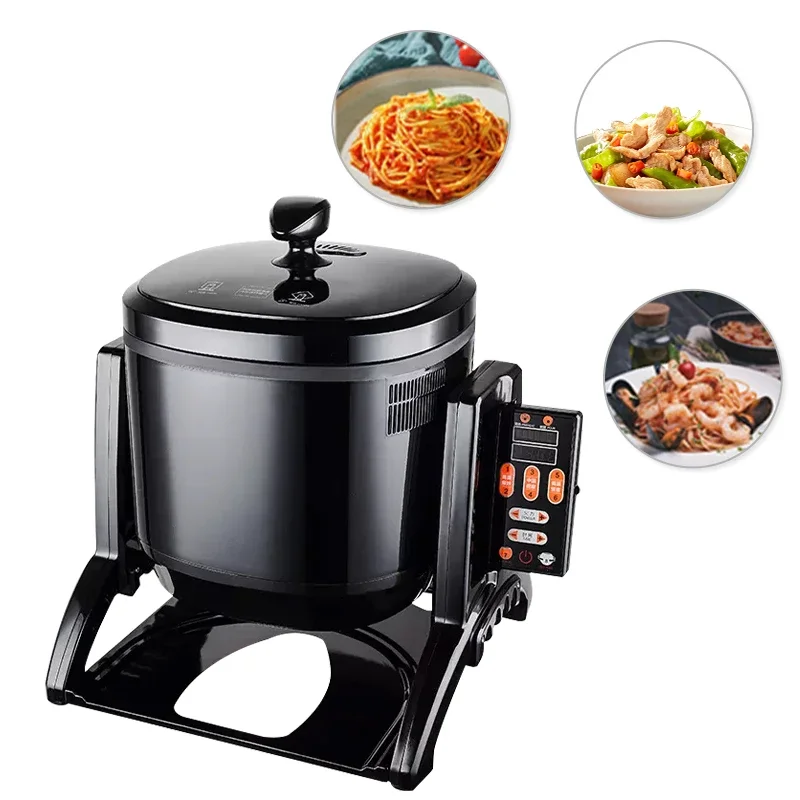 Full Automatic Cooking Machine 220V Commercial Electric Intelligent Cooking Stir Fry Machines Commercial Cooking Robot Machine