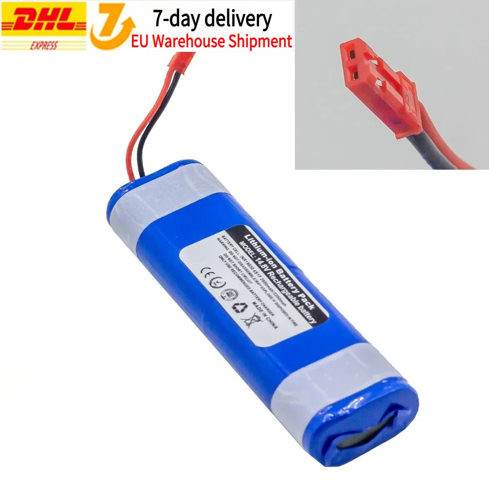 14.8V 2600mAh 3200mah Good Quality Battery For ilife V50 V55 V8s V3s Pro V5s Pro V8s X750 Robot Vacuum Cleaner Battery 14.4V