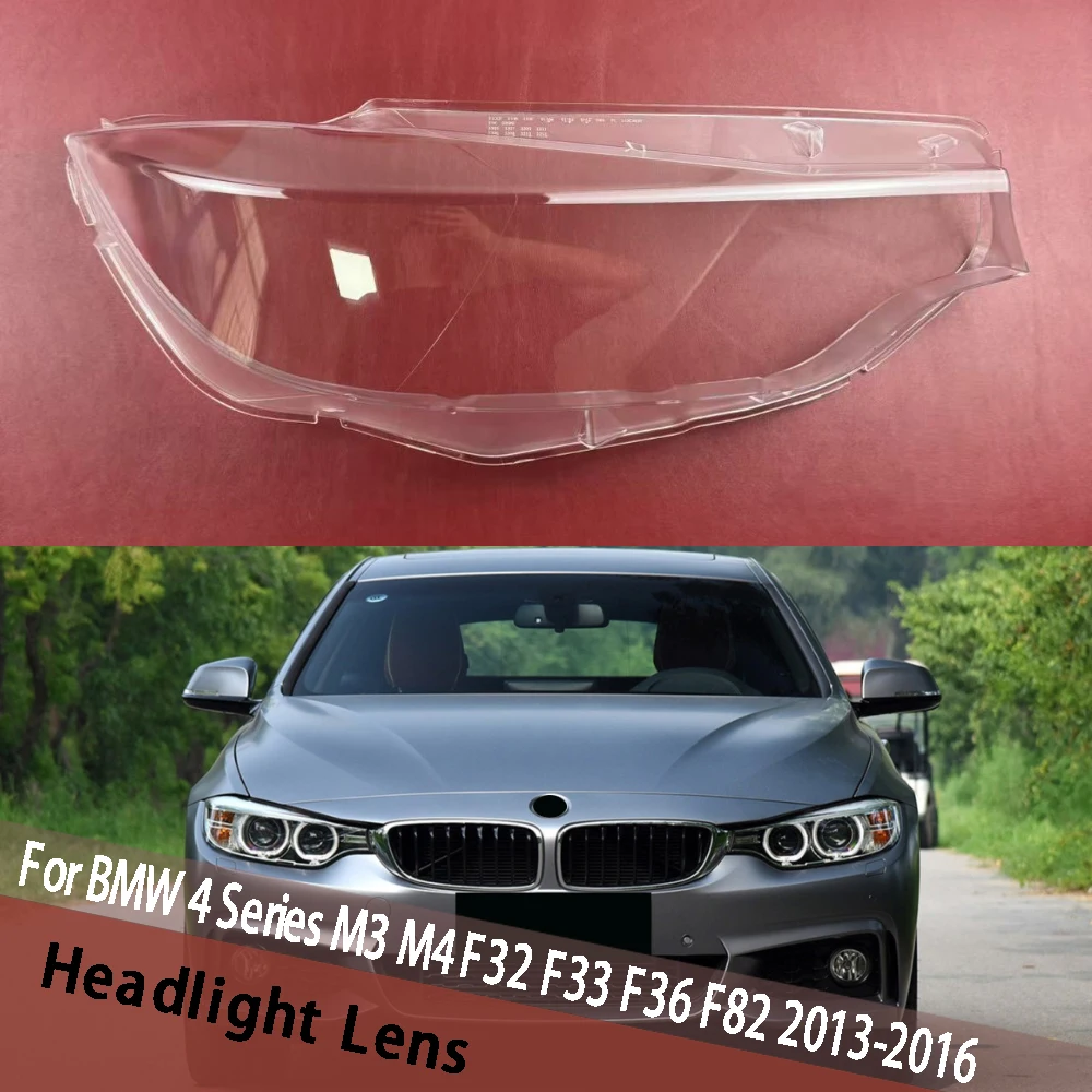 

For BMW 4 Series M3 M4 F32 F33 F36 F82 2013 2014 2015 2016 Car Headlamp Housing Headlights Cover Lampshade Lampcover Lamp Shell