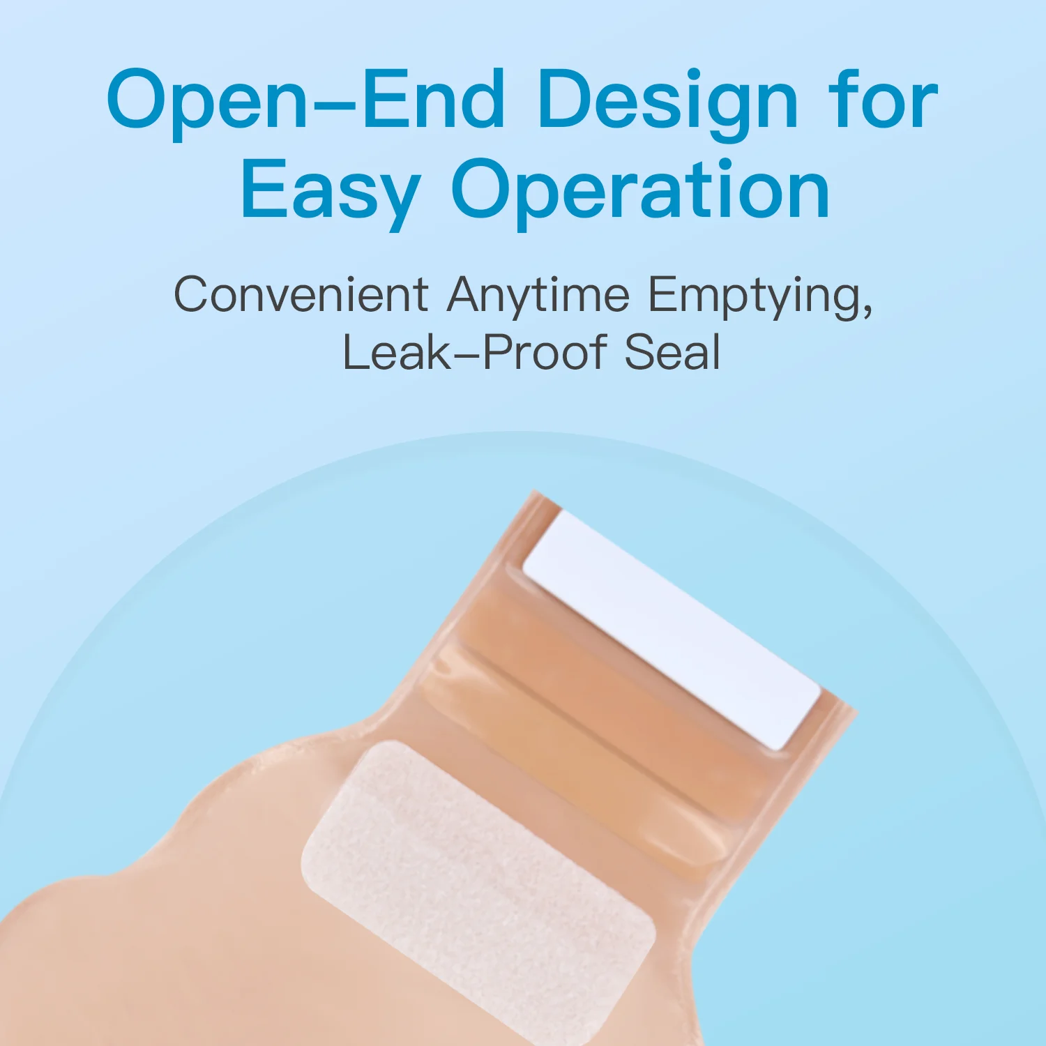Youluohuo one-piece children's ostomy bag newborn baby trumpet disposable stool bag fistula anal bag 15mm-35mm