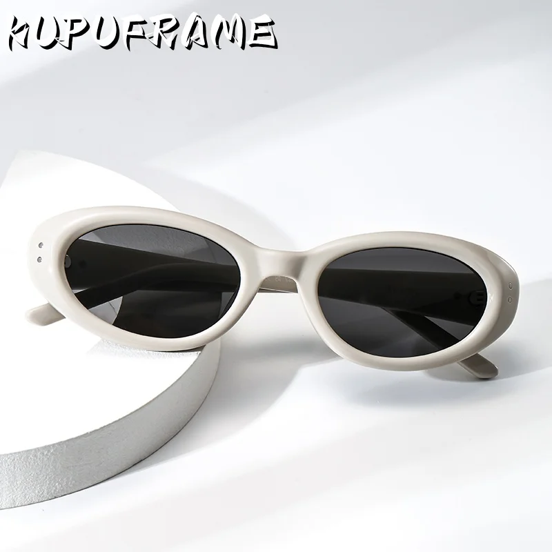 

KUPUFRAME American Luxury Brand Designer Classic Fashion Sunscreen Trend Pure Titanium uv400 BLANC Polarized Sunglasses