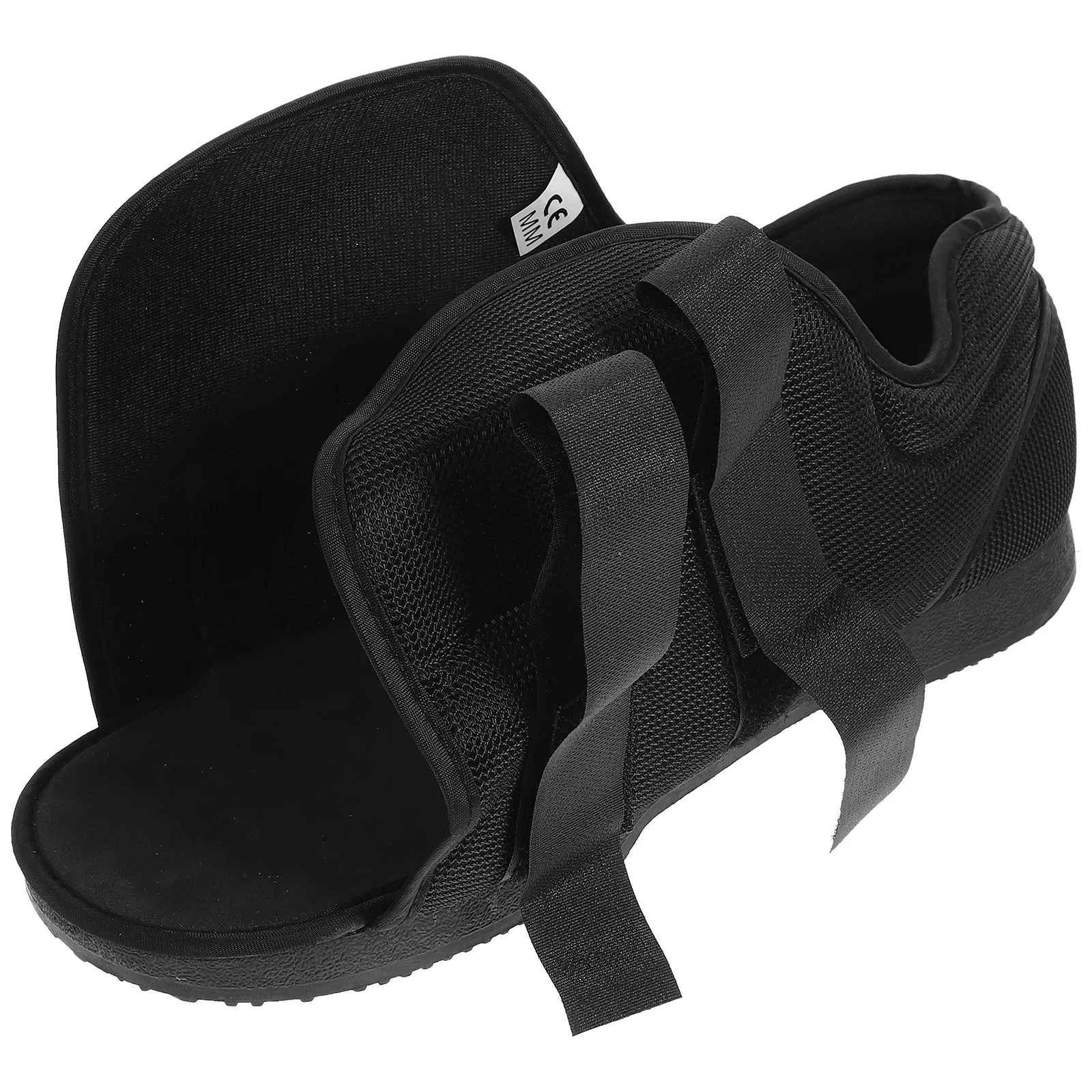 

Ортопедические ботинки для ходьбы после операции на стопе, черные, расширенные, регулируемые, при деформации большого пальца, вальгусной деформации, для облегчения боли, универсальные