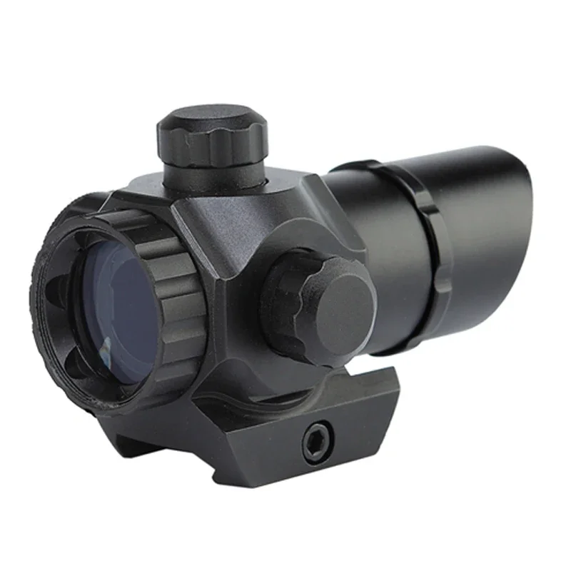 1 X 22 Tactical Dot Sight Scope Dual Illuminated Reticle Airsoft Aiming Riflescope For Hunting Fit 20mm Rail Mounts