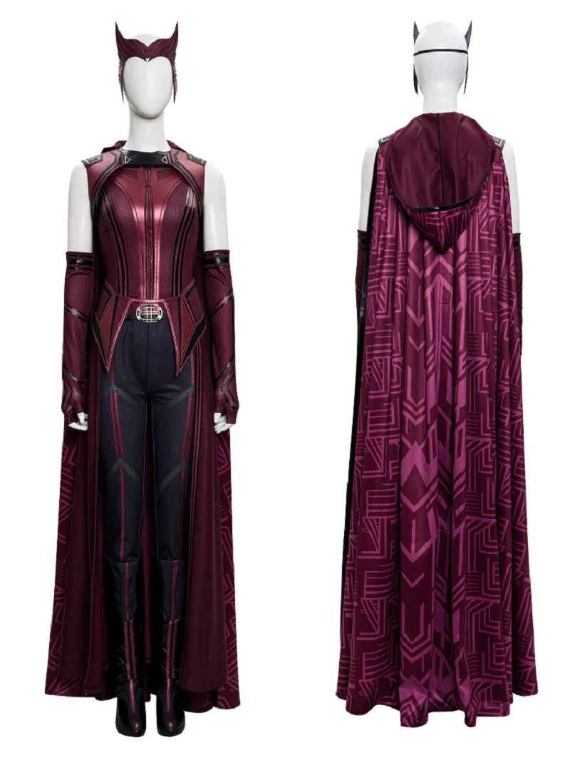 Vivanda and hallucination Scarlet Witch cos clothes Scarlet Witch same Cosplay clothes female