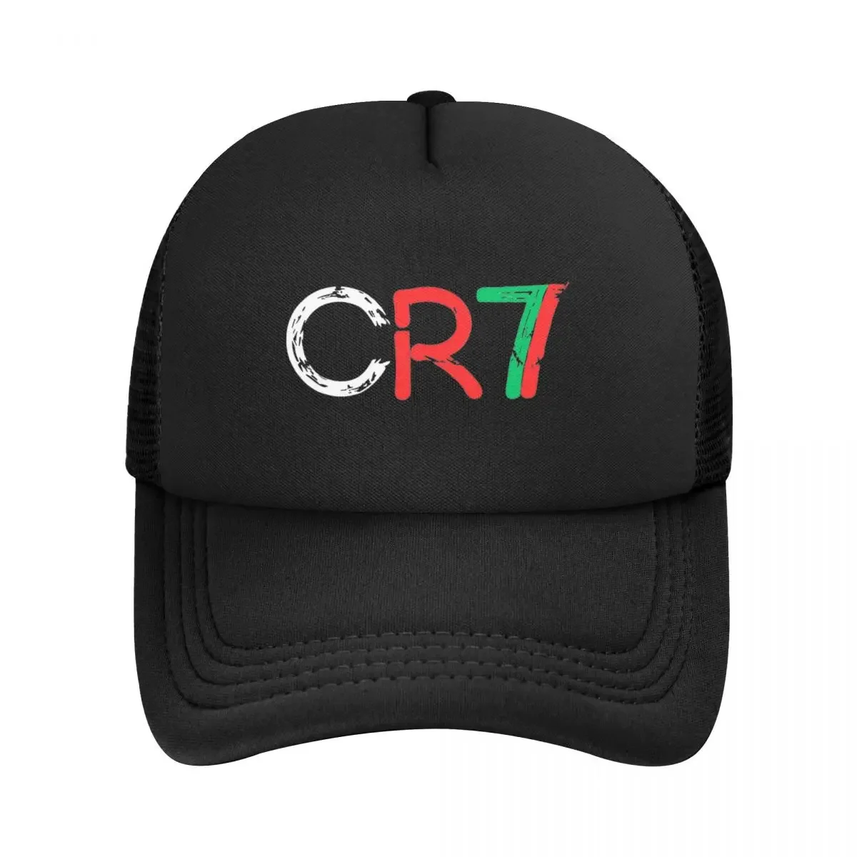 CR7 Cristiano Ronaldo Mesh Baseball Cap Unisex Trucker Worker Cap Hats Breathable Snapback Caps Golf Hats Summer Trucker Cap