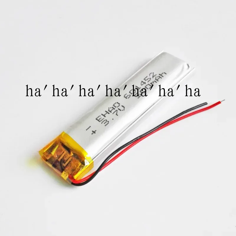 Batteria ricaricabile Lilo da 10 pezzi da 500 mAh per MP3 MID DVD GPS Bluetooth 601452