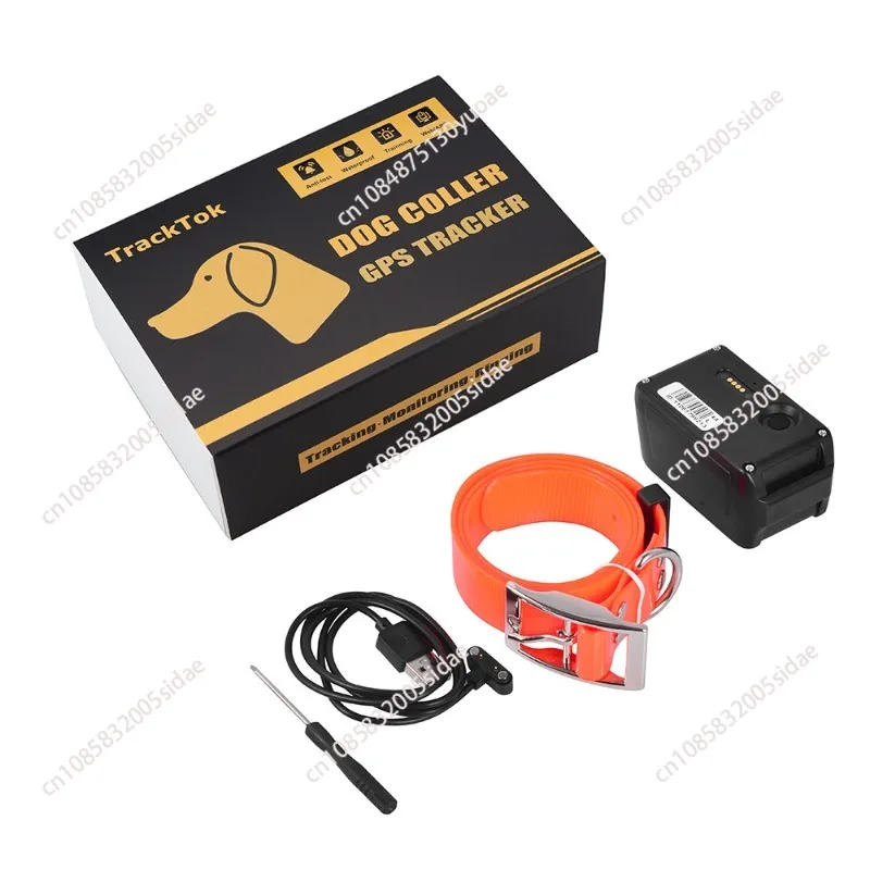 CY09 4G Dog GPS Tracker Hunting Dogs Collar 4000mAh Waterproof IPX67 Realtime Track Route Playback Speaker Web & APP