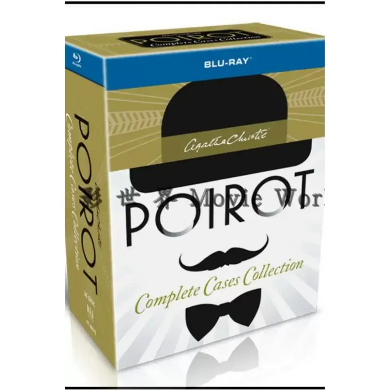 Agatha Christie's Poirot Full DVD Blu-ray High Definition 26 Pieces