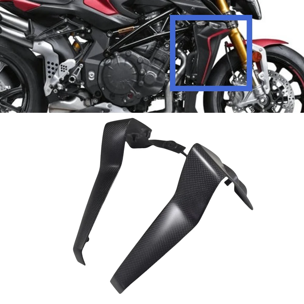 For MV Agusta Brutale 1000 RR RS RUSH 1000 2021-2024 2025 Carbon Fiber Winglets Water Tank Side Panels Motorcycle Modified Parts