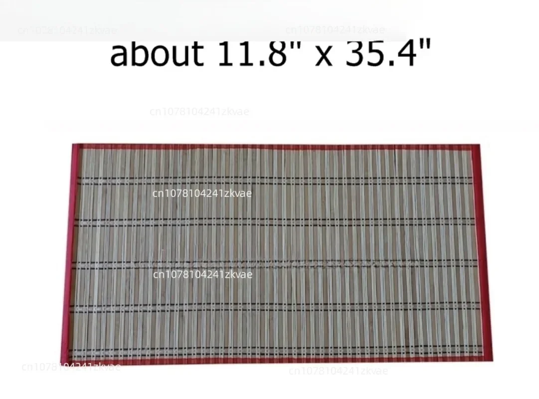 

6 шт., 30 см x 95 см, 11,8 x 35,4 дюйма, бамбуковые шторы для изготовления деталей машины для изготовления сумок