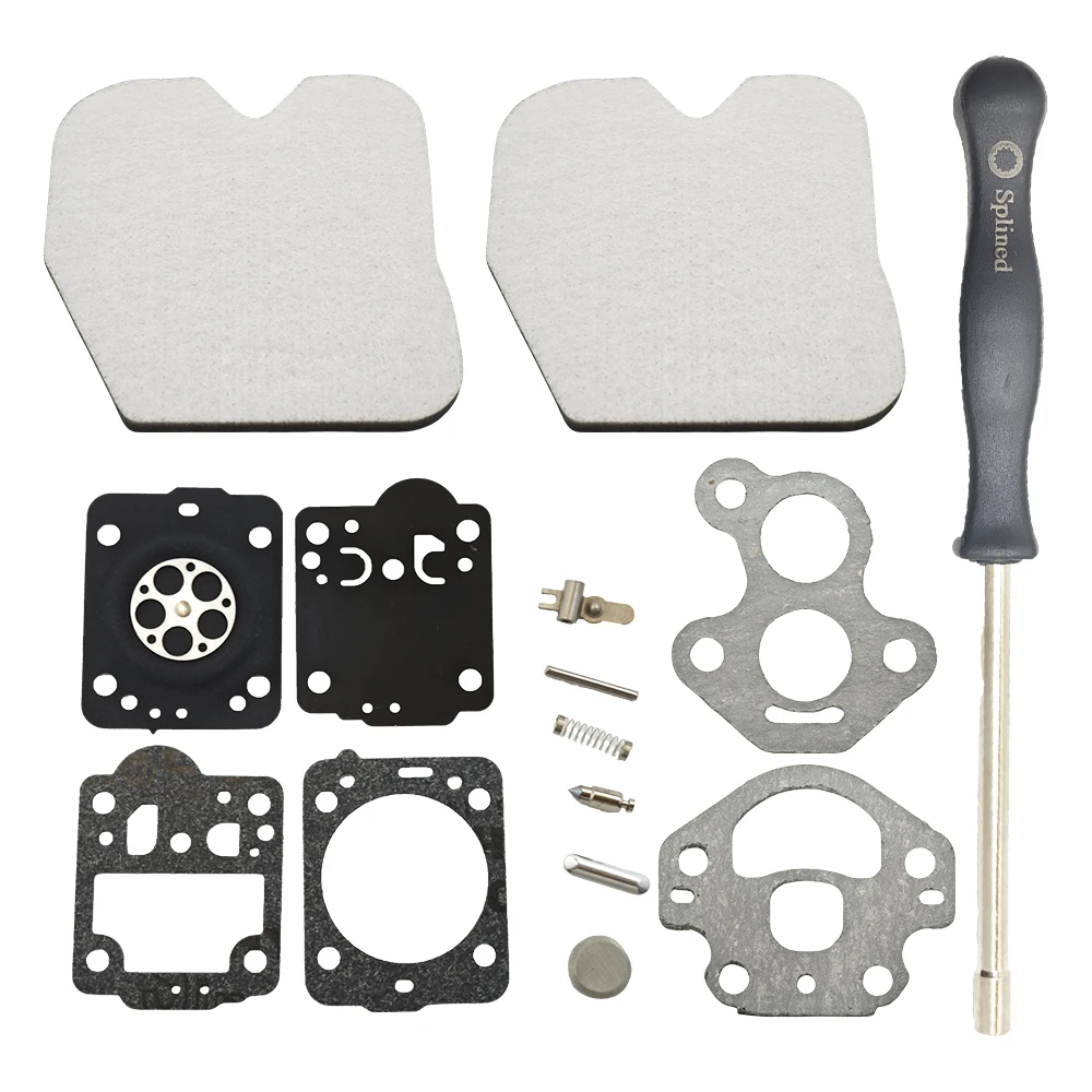 المكربن Carb طقم تصليح ل Husqvarna 240 240E 235 235E 236 236E Jonsered CS2234 CS2238 S بالمنشار ضبط أداة مفك البراغي