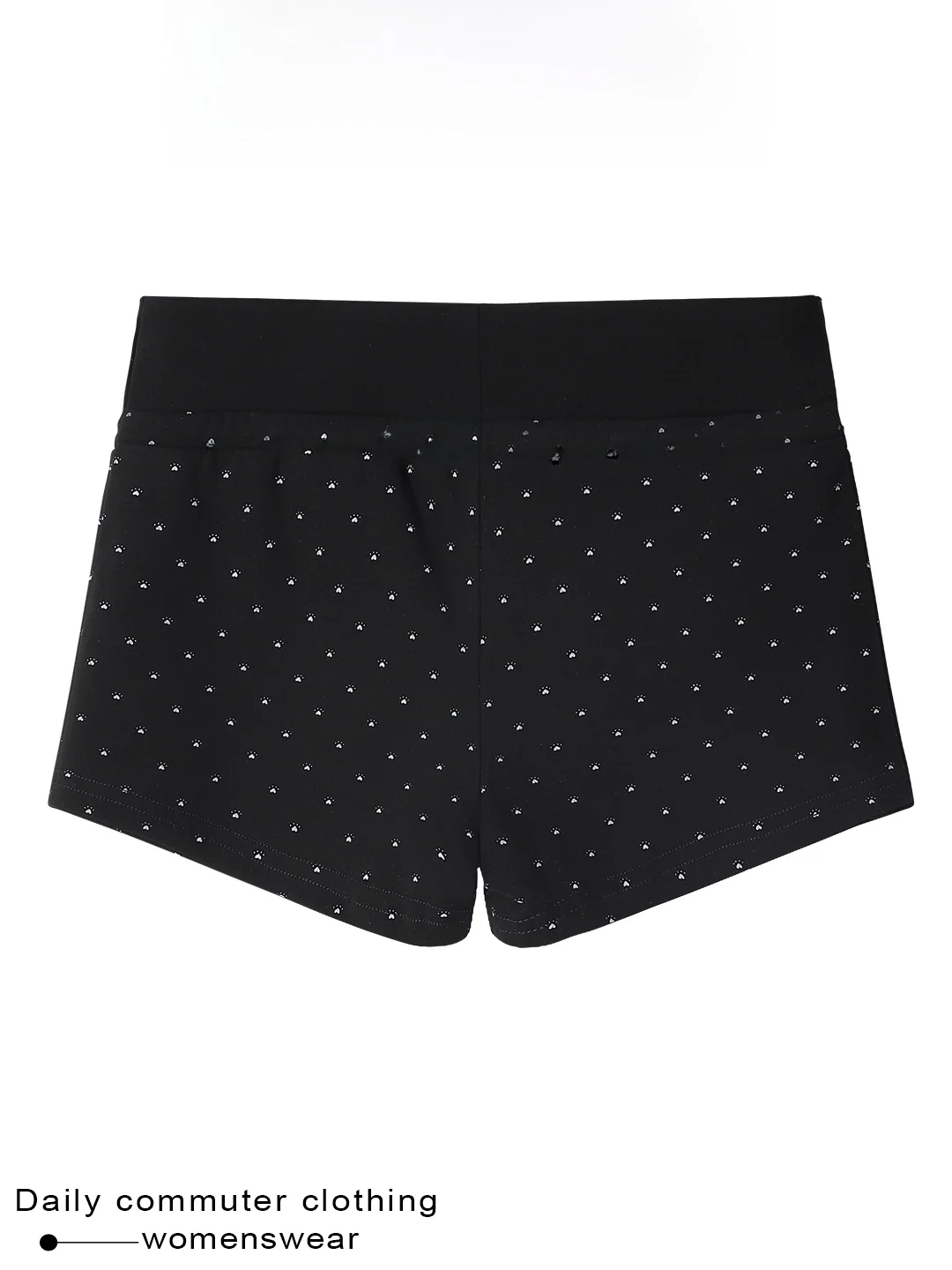 Casual Printed  Claw Pattern High Waist Slimming Short Pants Women's Summer Fashionable Versatile High Waist Short Shorts