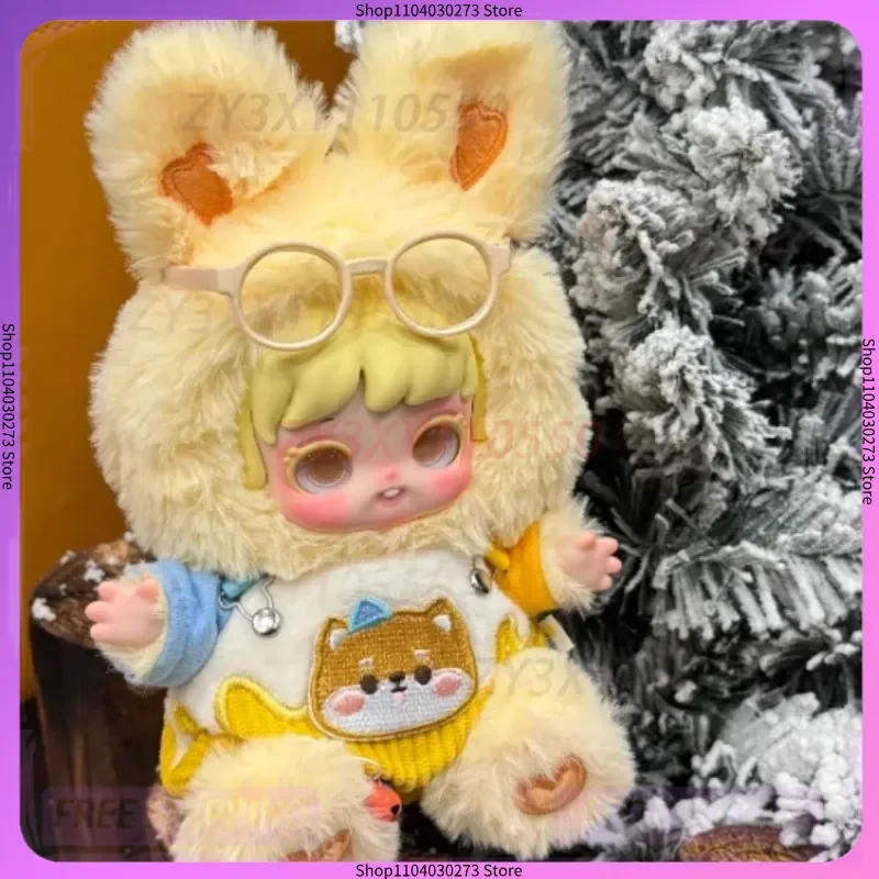 

2025 In Stock Genuine Miana Little Mina Goodnight Rabbit Friends Series Vinyl Plush Blind Box Desktop Decoration Girl Gift