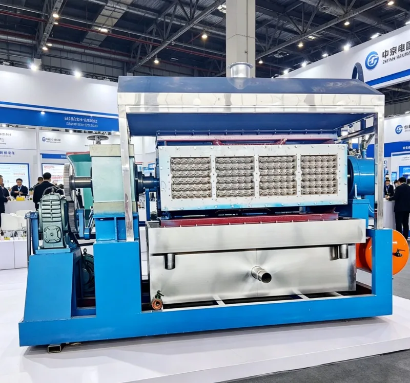 Multi-Purpose Paper Pulp Molding Machine for Egg Tray and Coffee Cup Tray