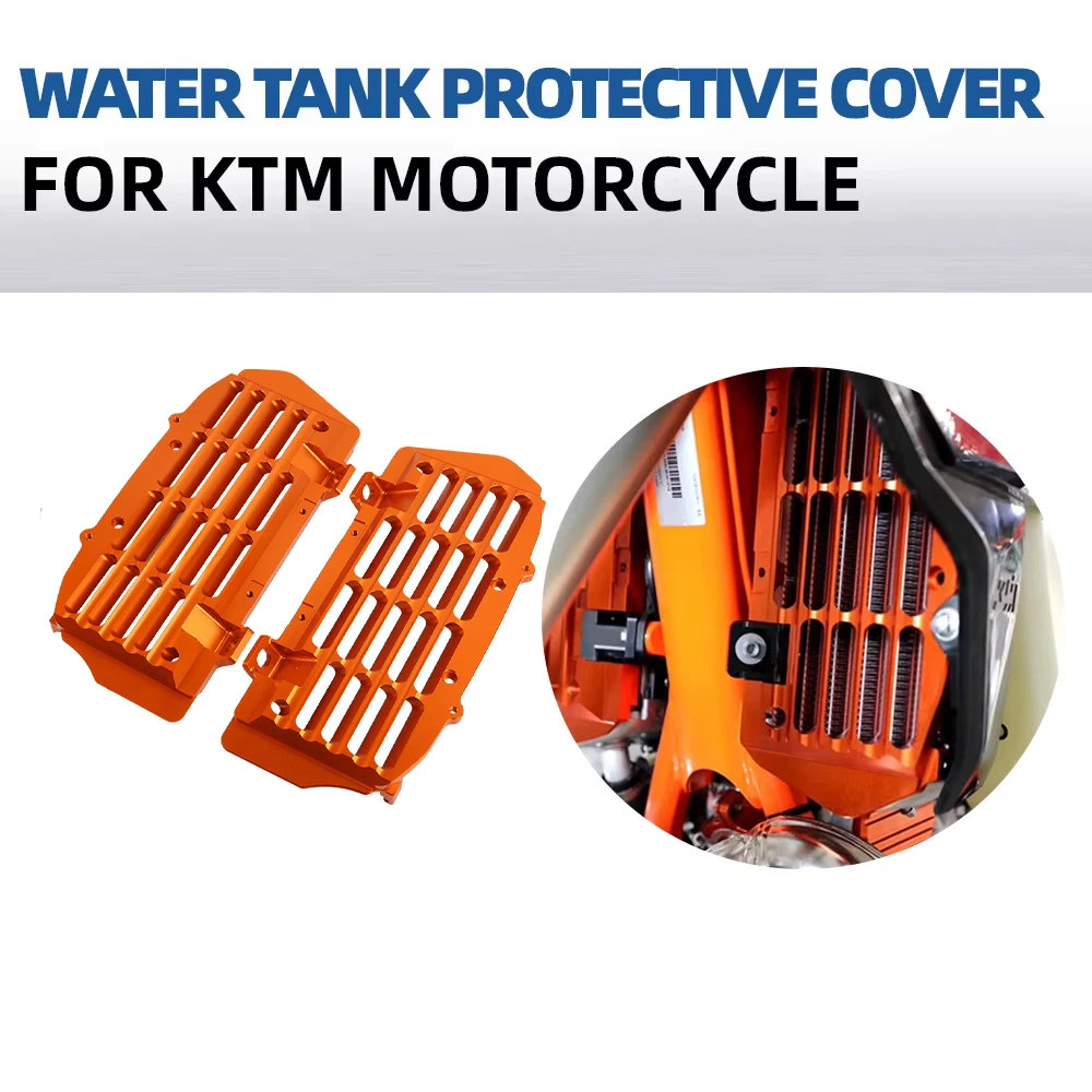 Motocross Radiator Grill Guard Protector Cover For KTM XC XCF XCW XCFW SX SXF EXC EXCF Six Day TPI 125 250 350 450 500 2017-2023