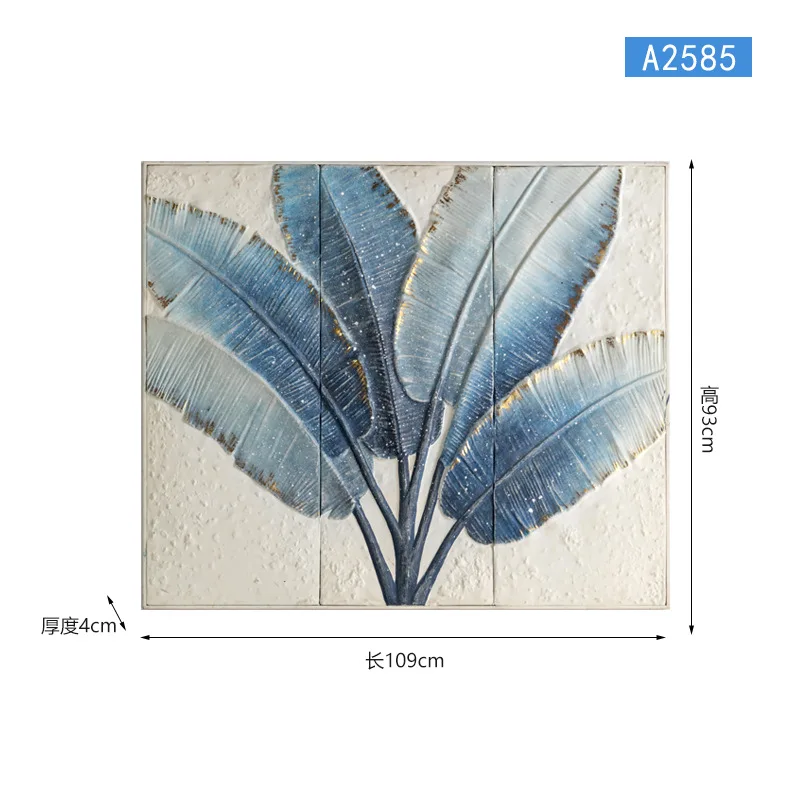 ภาพจิตรกรรมฝาผนังสามมิติระเบียงอเมริกัน ภาพวาดตกแต่งระดับไฮเอนด์ข้างเตียงและเบดแอนด์เบรคฟาสต์ ด้านหลังโซฟา