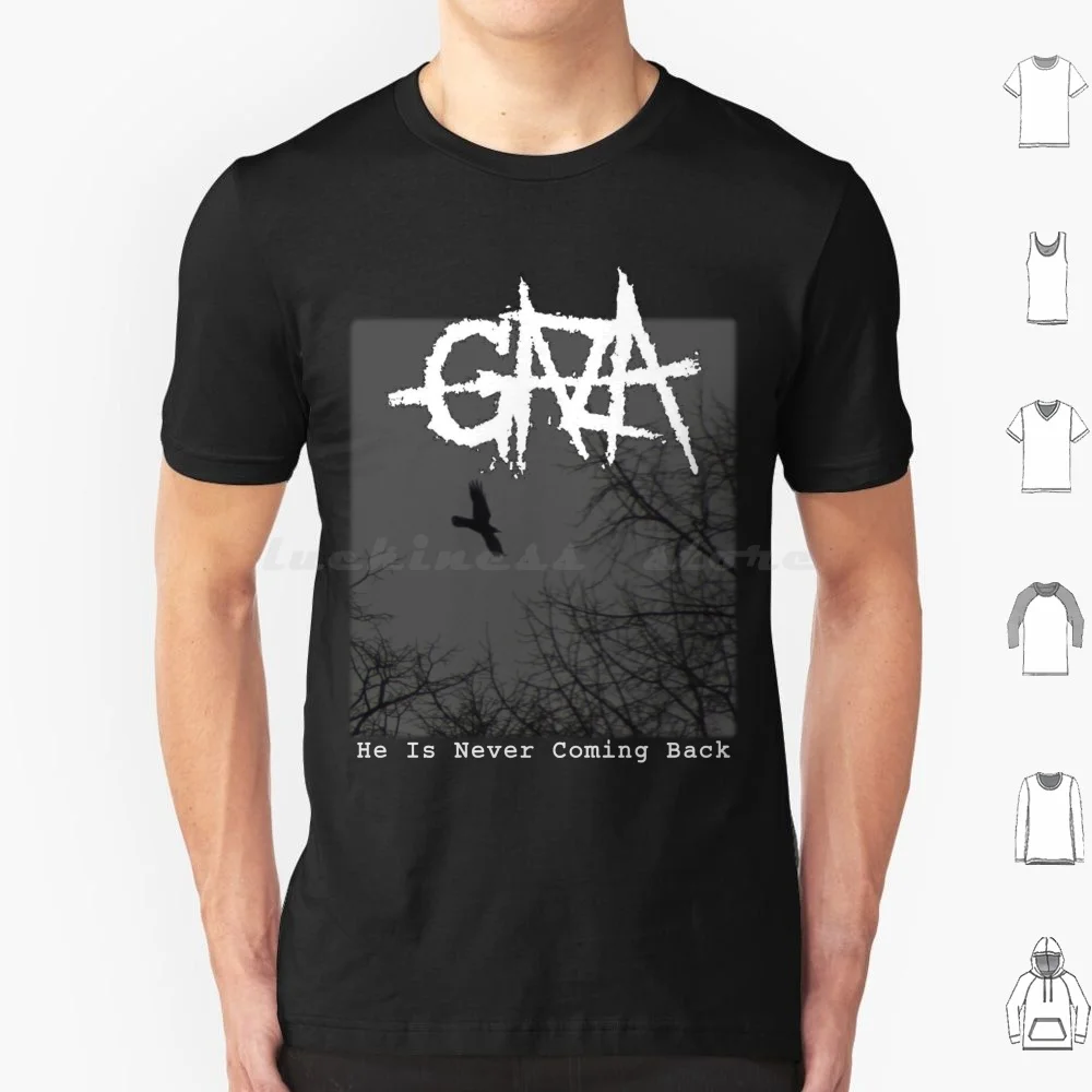 Gaza-He Is Never Coming Back-Grindcore-Hardcore T Shirt 6xl Cotton Cool Tee Gaza Band Grindcore Hardcore Cloud Rat Full Of Hell