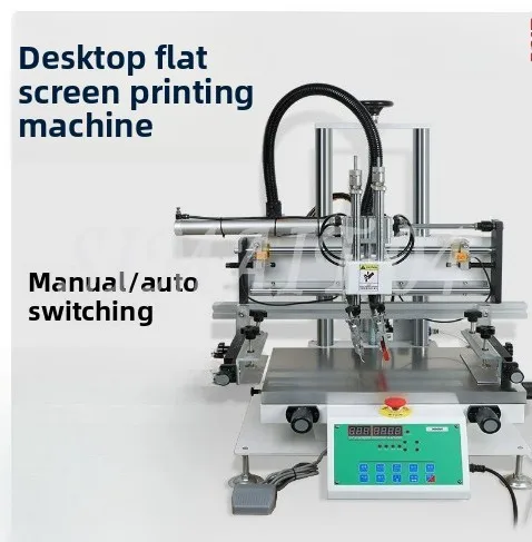 4060PV Semi-Automatic Screen Printing Machine High Precision Flat Print Equipment Table Printing Tools With Suction Hole