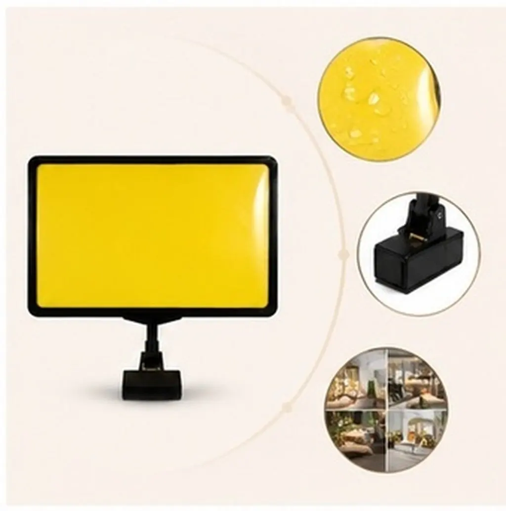 Price Tag Holder Excellent Workmanship Lightweight Portable Advertising Clip for Supermarket Shops Restaurants Retail Price
