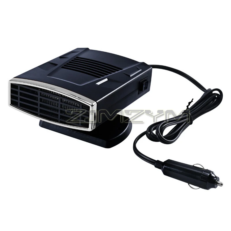 Ventilador de calefacción de coche de 12V, ventilador de calefacción descongelador de 150W, ventilador de calefacción de refrigeración de coche de calentamiento rápido, desempañador de parabrisas portátil para invierno