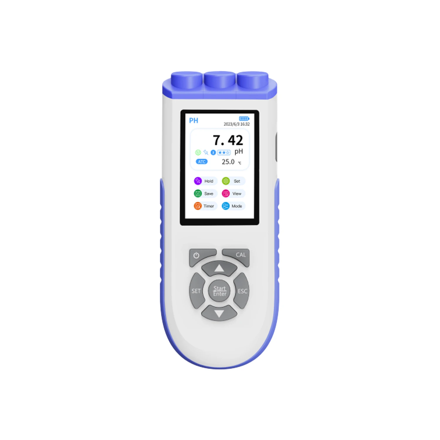 PH/Conductivity/DO Meter with TDS, Sal, Res, and mV Measurement