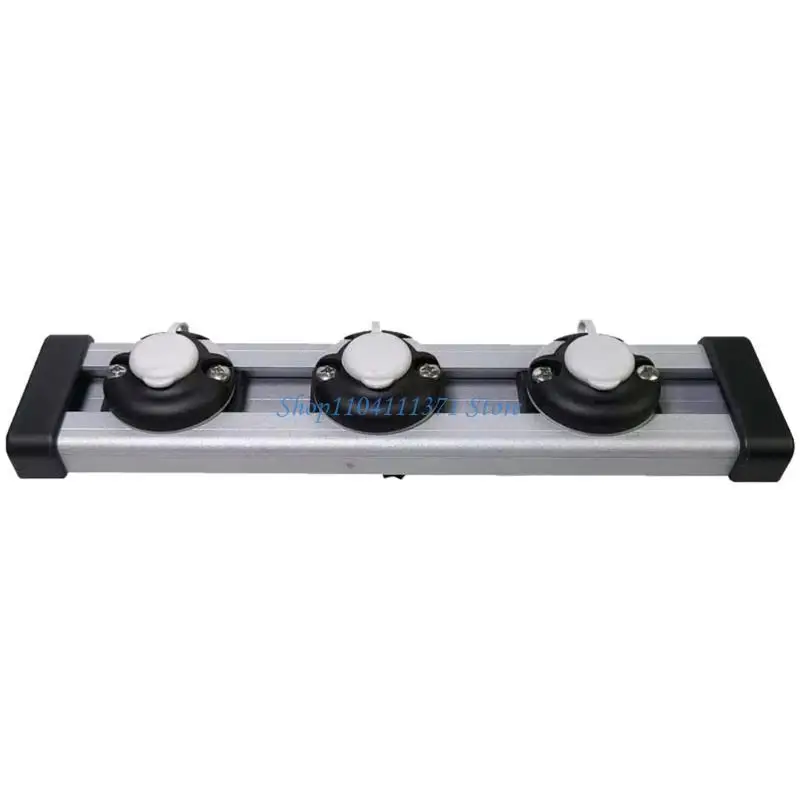 P9FC Kayak Mounting Track Rack Replacement Canoes Kayak Mount Base Inflatable Boats Sea Fishing Rod Support Holder Rack