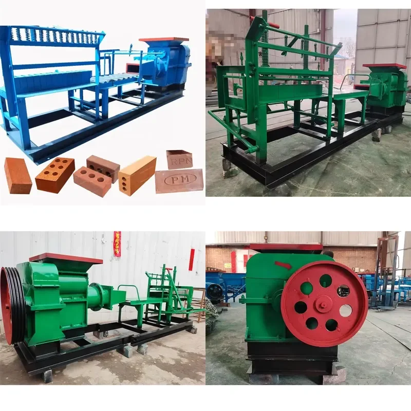 Automatic Clay Brick Paving Block Molding Machine with Gear Vacuum Extruder for Red Clay Brick